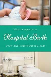 When you go with midwifery care you most often have the option of having a hospital birth or a home birth. Here's what you can expect at a hospital birth!